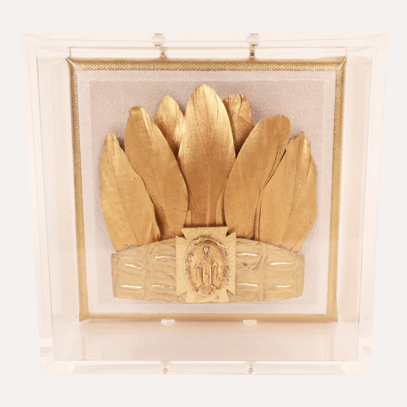 Feather Crown with Mary