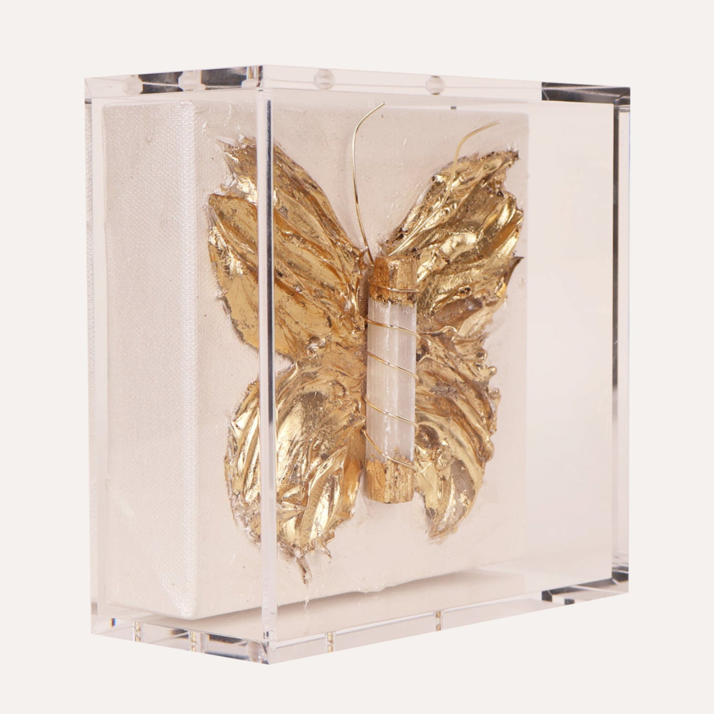 Sculpted Butterfly Art