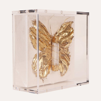 Sculpted Butterfly Art