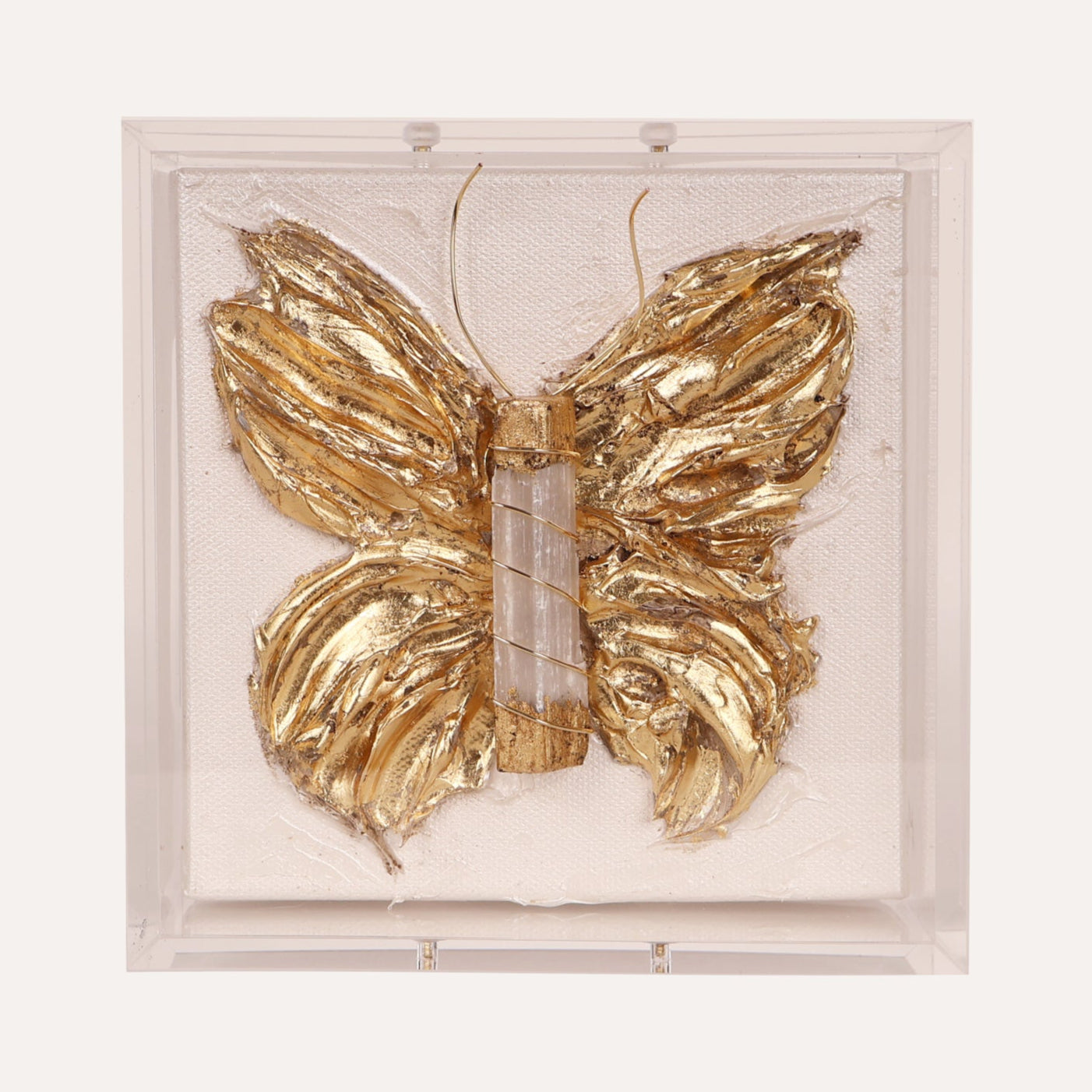 Sculpted Butterfly Art