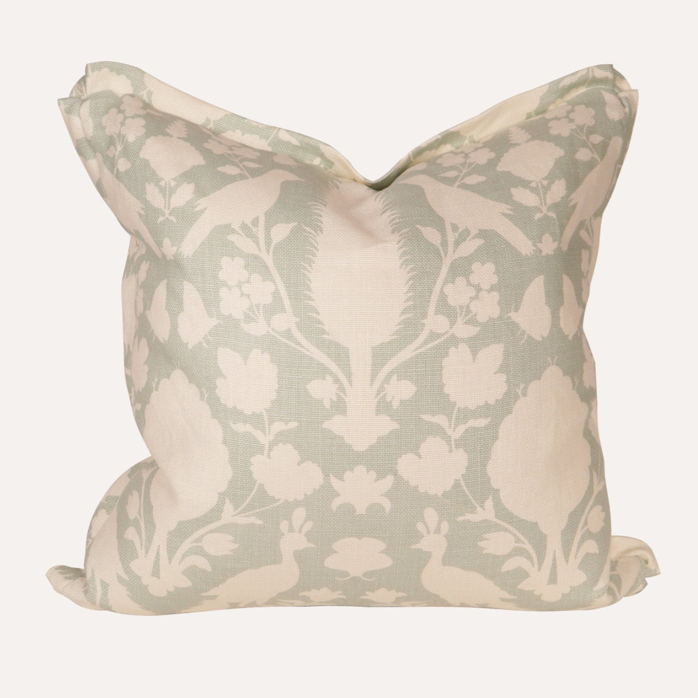 22x22 Spa Linen Bird Pattern