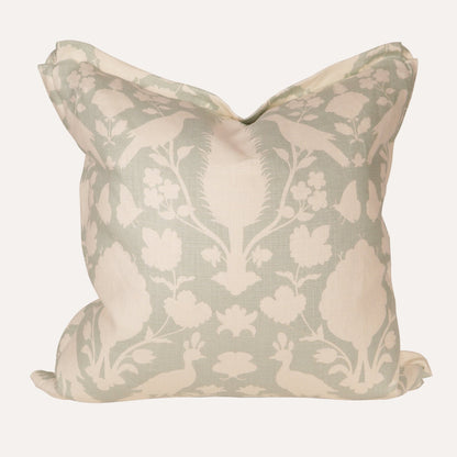 22x22 Spa Linen Bird Pattern