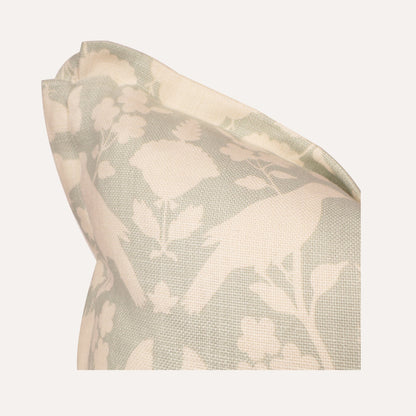 22x22 Spa Linen Bird Pattern