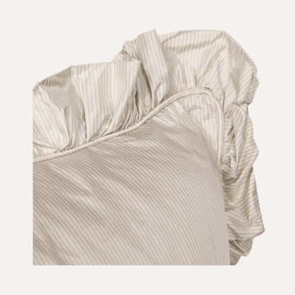 Double Sided Silk Euro with Ruffle