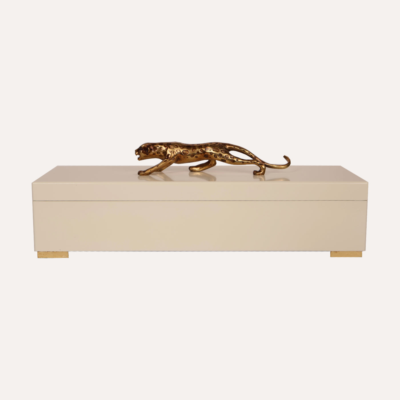 Cream Cheetah Box