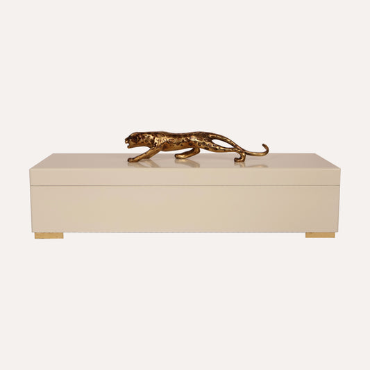 Cream Cheetah Box