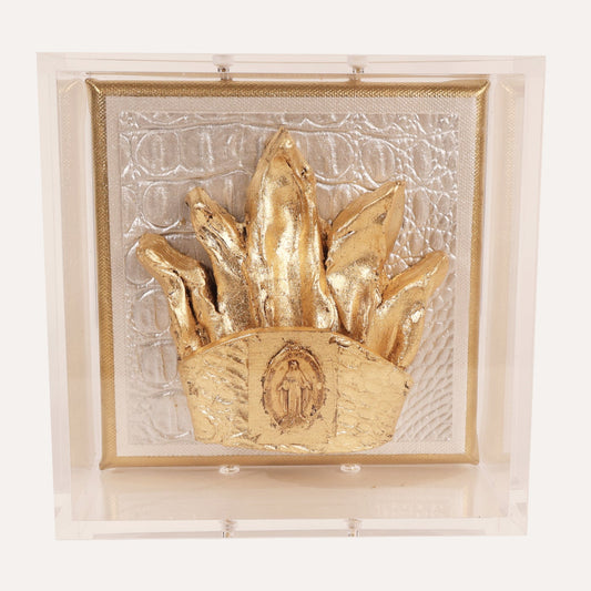 Clay Crown with Mary