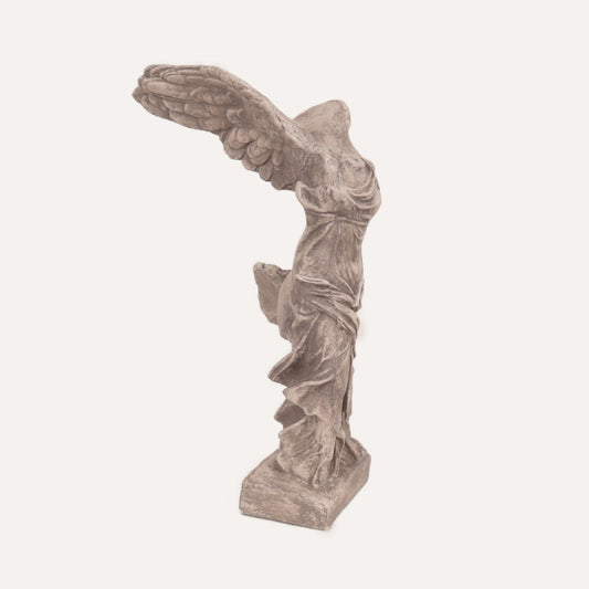 Winged Concrete Sculpture