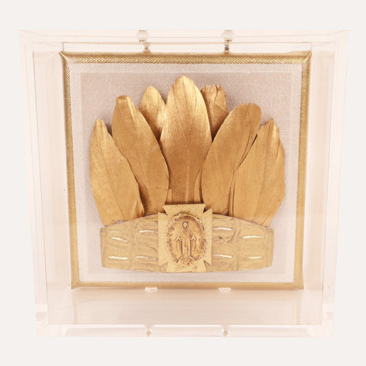 Feather Crown with Mary