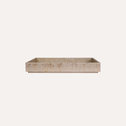 Champagne Silver Leaf Tray