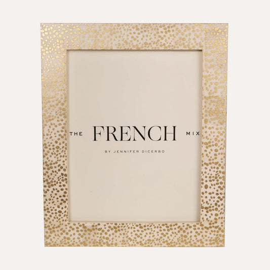 Spotted Gold Picture Frame - 8x10