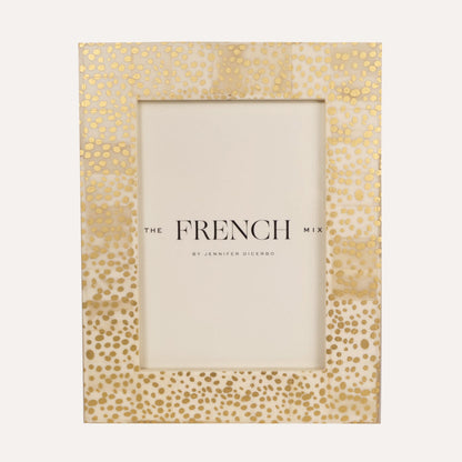 Spotted Gold Picture Frame - 5x7
