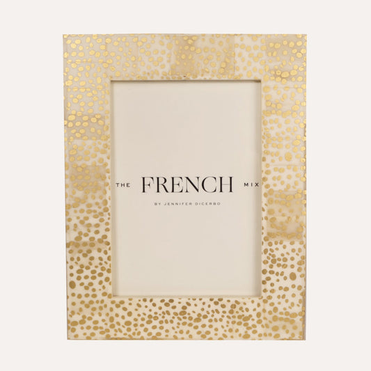 Spotted Gold Picture Frame - 5x7