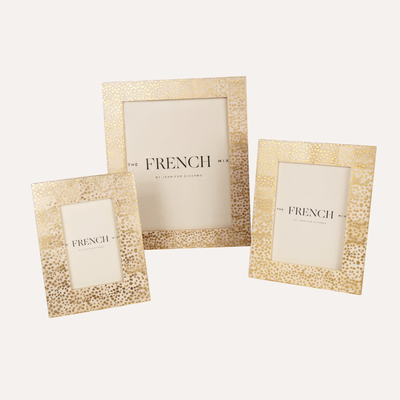 Spotted Gold Picture Frame - 8x10