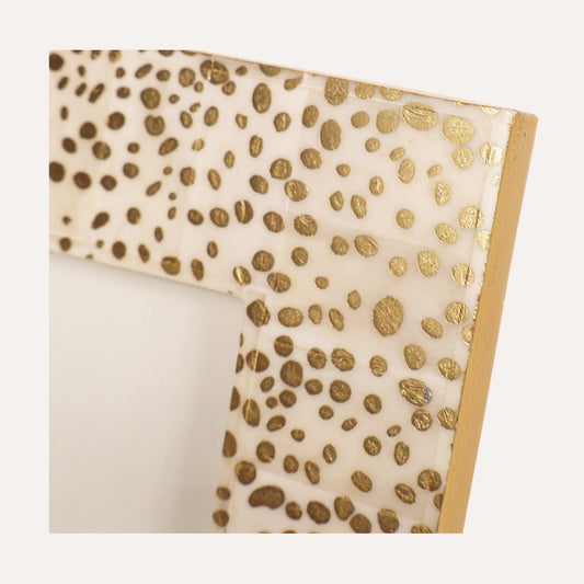 Spotted Gold Picture Frame - 8x10