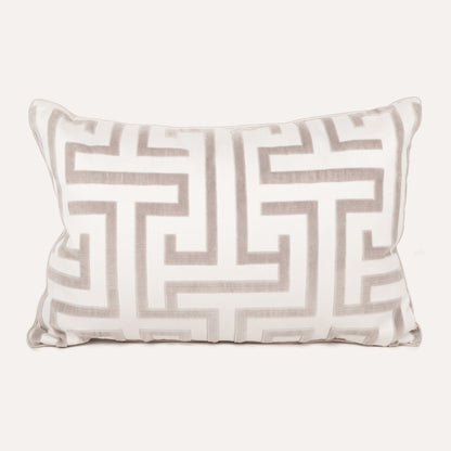 Greek Key Lumbar (grey)