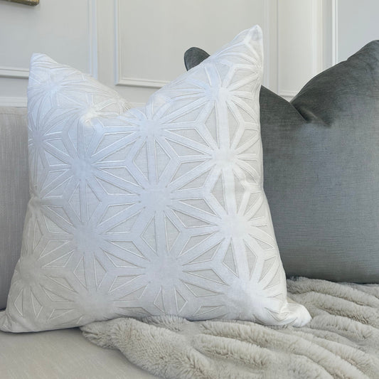 22x22 Linen & Velvet Pillow