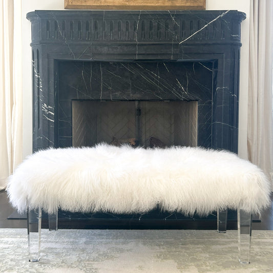 Tibetan White Bench