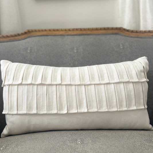 14x26 Linen Lumbar Pillow
