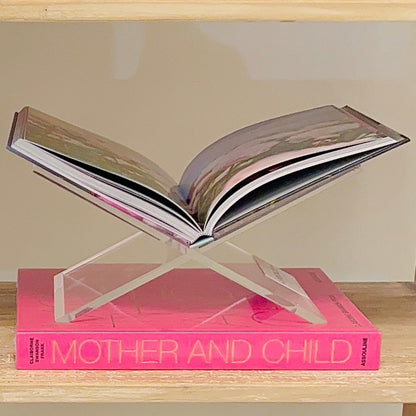 Lucite Book Stand