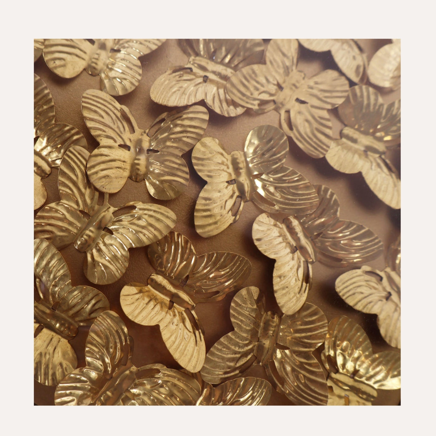 Small Gilded Butterfly Drink Table