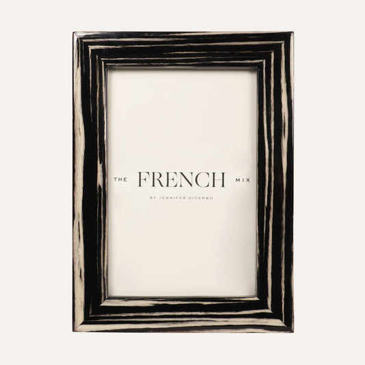 Black & White Picture Frame - 4x6