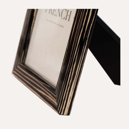 Black & White Picture Frame - 4x6